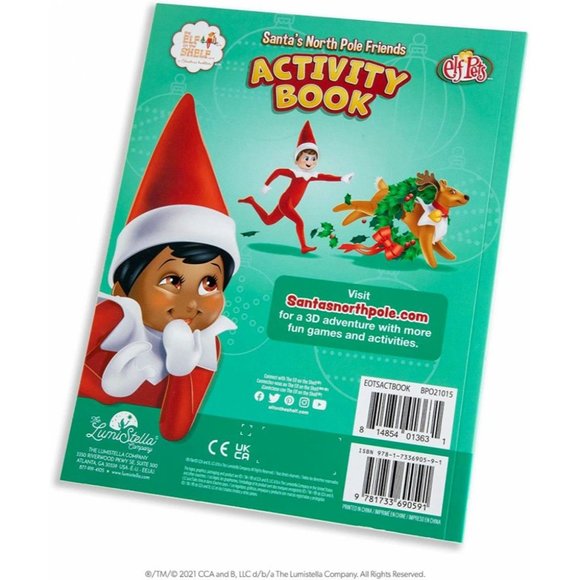 The Elf on the Shelf: Santa's North Pole Friends: an Activity Book - Picture 2 of 2